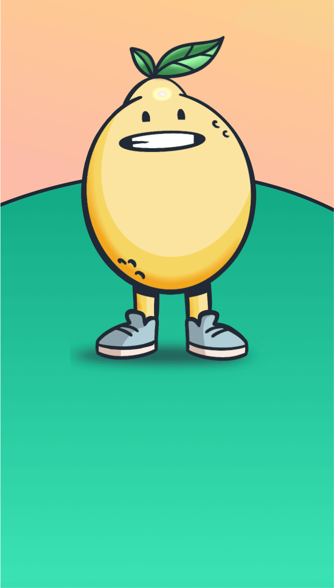 a grinning lemon