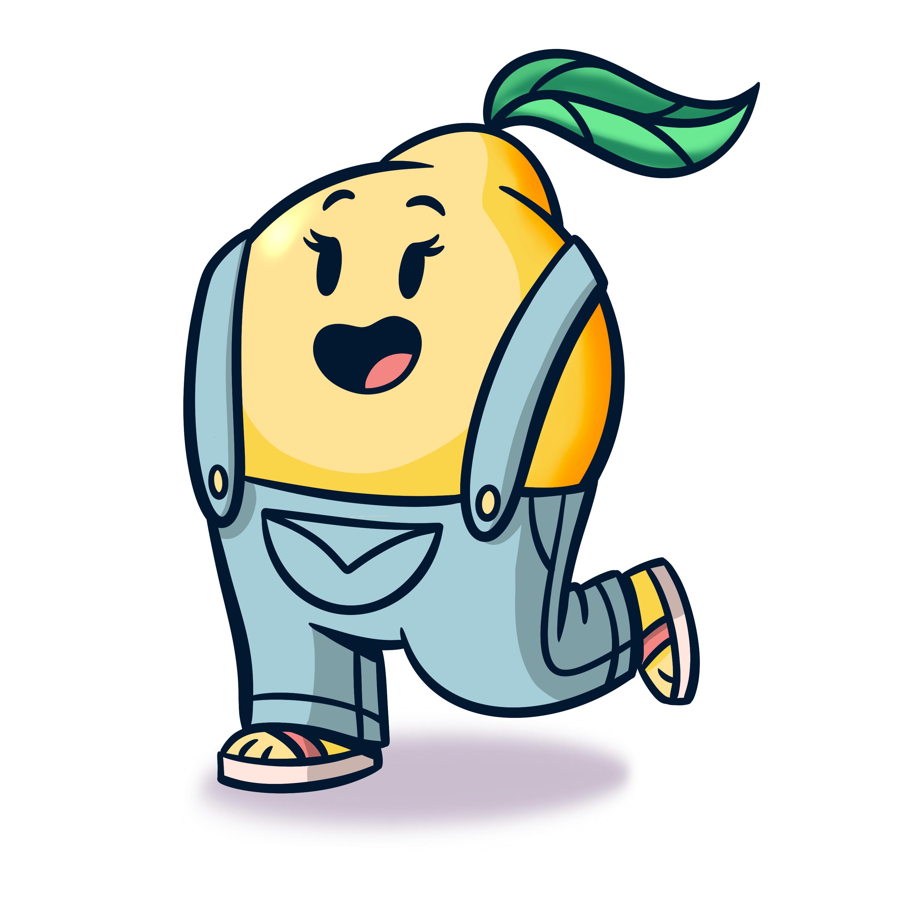 cartoon lemon avatar of Madi Acord